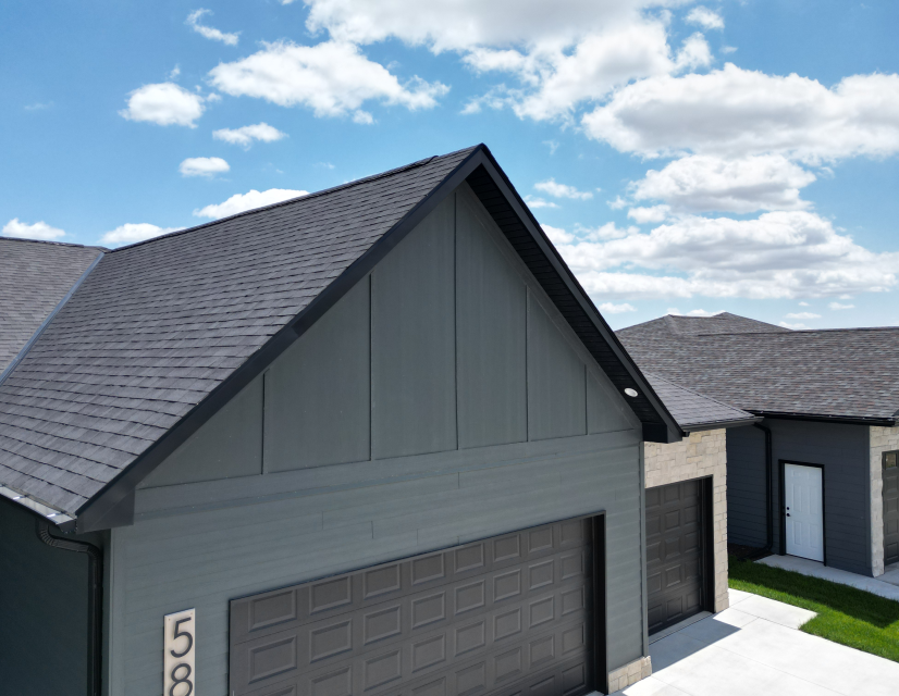 New suburban home. 